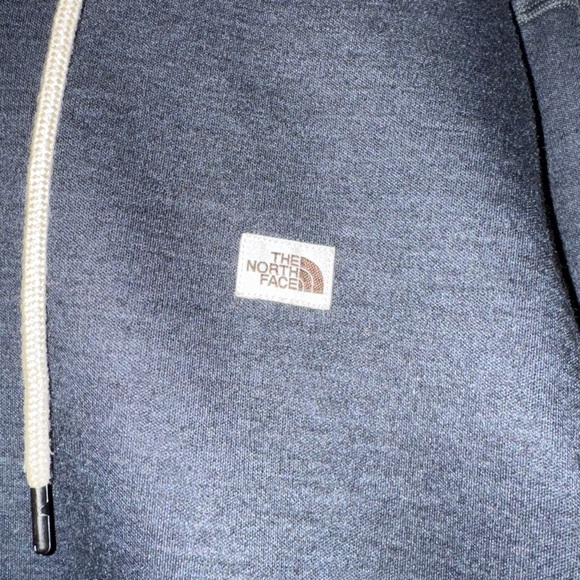 The North Face Men’s Campshire Full-Zip Sherpa Lined Hoodie – Charcoal Gray L - Picture 3 of 8